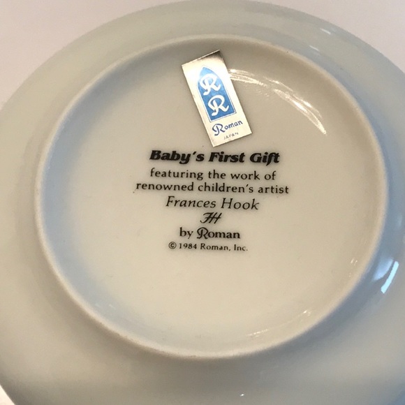 Vintage 1984 Roman Inc. - Baby’s First Gift dish bowl by Frances Hook - Picture 4 of 5